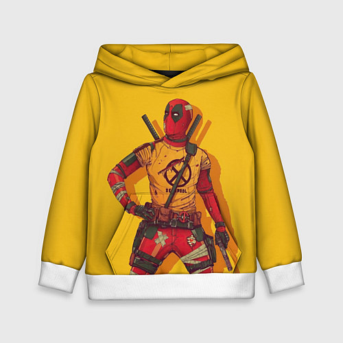 Детская толстовка Deadpool - Wade Wilson / 3D-Белый – фото 1