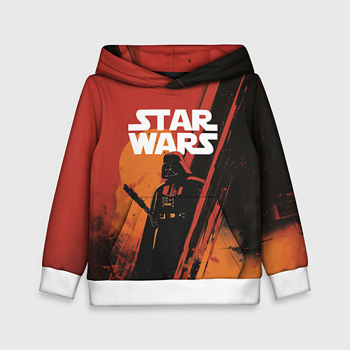 Детская толстовка Darth Vader - Star Wars / 3D-Белый – фото 1