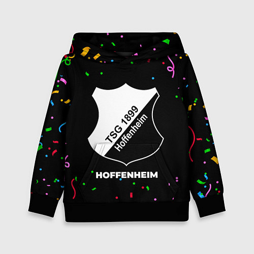Детская толстовка Hoffenheim конфети / 3D-Черный – фото 1