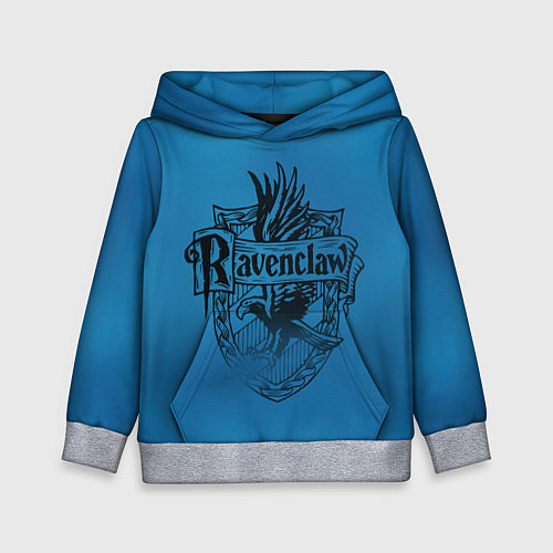 Детская толстовка Когтевран Хогвартс / 3D-Меланж – фото 1
