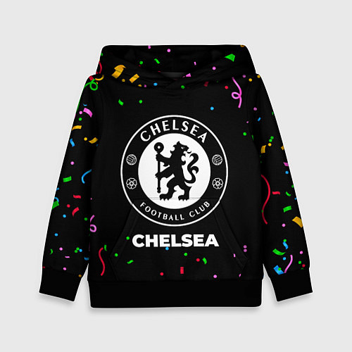 Детская толстовка Chelsea конфети / 3D-Черный – фото 1