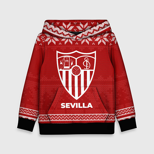 Детская толстовка Новогодний Sevilla / 3D-Черный – фото 1