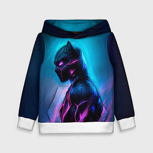 Детская толстовка Black Panther / 3D-Белый – фото 1
