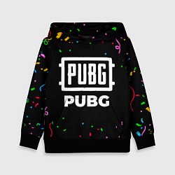 Детская толстовка PUBG конфети
