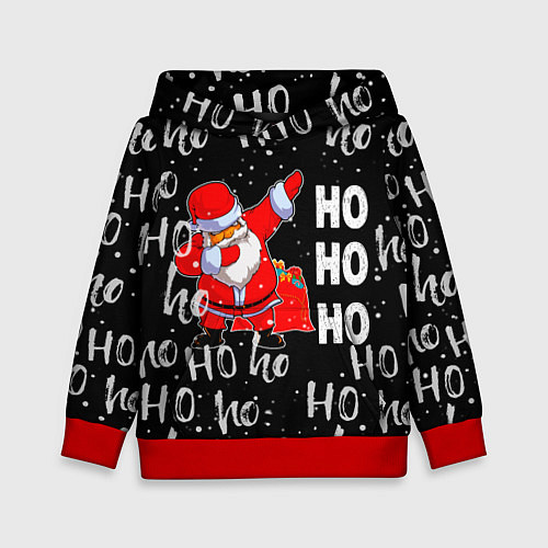 Детская толстовка Новогодний деб / 3D-Красный – фото 1