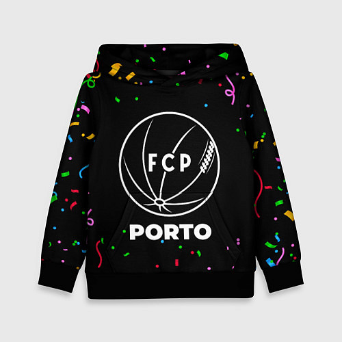 Детская толстовка Porto конфети / 3D-Черный – фото 1
