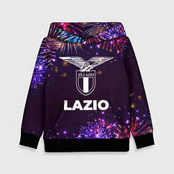 Толстовка-худи детская Праздничный Lazio, цвет: 3D-черный
