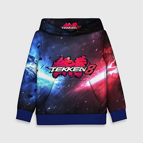 Детская толстовка Сопротивление в Tekken 8 / 3D-Синий – фото 1