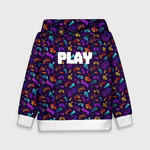 Детская толстовка Игровая атрибутика / 3D-Белый – фото 1