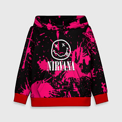 Детская толстовка Nirvana pink color