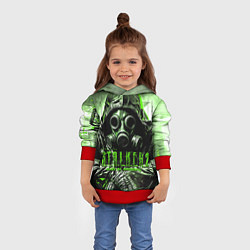 Толстовка-худи детская Stalker II, цвет: 3D-красный — фото 2