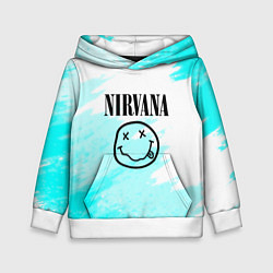 Детская толстовка Nirvana rock music color