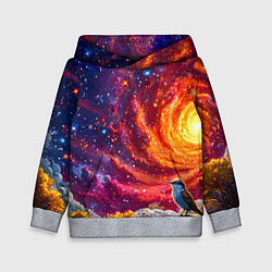 Детская толстовка Кукушка в космосе