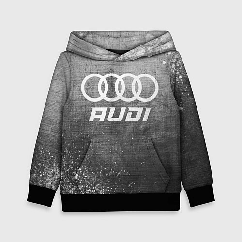 Детская толстовка Audi - grey gradient / 3D-Черный – фото 1