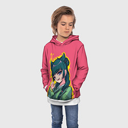 Толстовка-худи детская Монолог фармацевта - Маомао, цвет: 3D-белый — фото 2