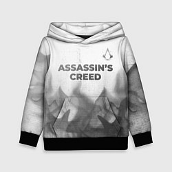 Толстовка-худи детская Assassins Creed - white gradient посередине, цвет: 3D-черный