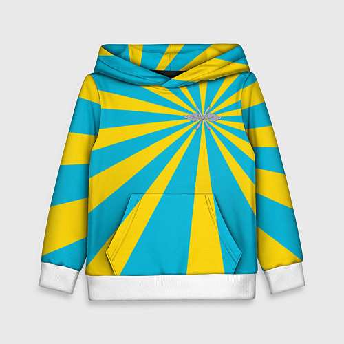 Детская толстовка Военно-воздушные силы / 3D-Белый – фото 1