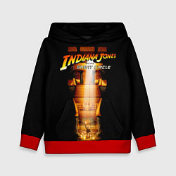 Толстовка-худи детская Indiana Jones and the Great Circle, цвет: 3D-красный