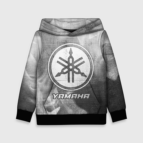 Детская толстовка Yamaha - grey gradient / 3D-Черный – фото 1