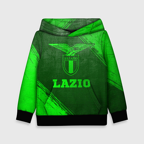 Детская толстовка Lazio - green gradient / 3D-Черный – фото 1