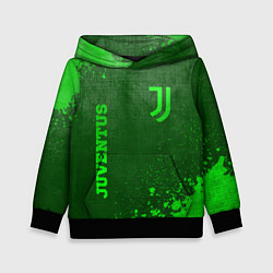 Детская толстовка Juventus - green gradient вертикально