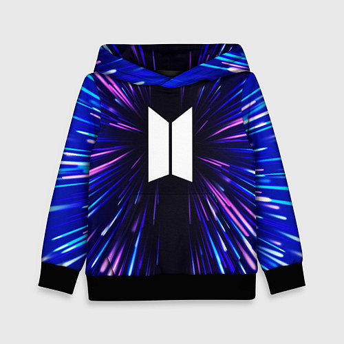 Детская толстовка BTS neon energy / 3D-Черный – фото 1