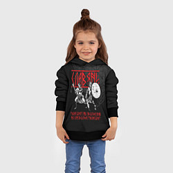 Толстовка-худи детская Славяне братья, цвет: 3D-черный — фото 2