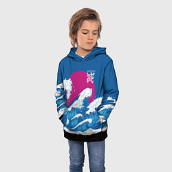 Толстовка-худи детская Корпус бойни демонов - Kisatsutai, цвет: 3D-черный — фото 2