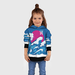 Толстовка-худи детская Корпус бойни демонов - Kisatsutai, цвет: 3D-черный — фото 2