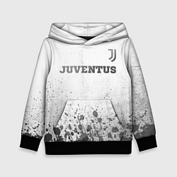 Толстовка-худи детская Juventus - white gradient посередине, цвет: 3D-черный