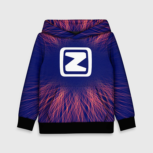 Детская толстовка Zotye red energy / 3D-Черный – фото 1