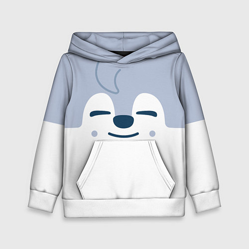 Детская толстовка Wolf Chan skzoo / 3D-Белый – фото 1