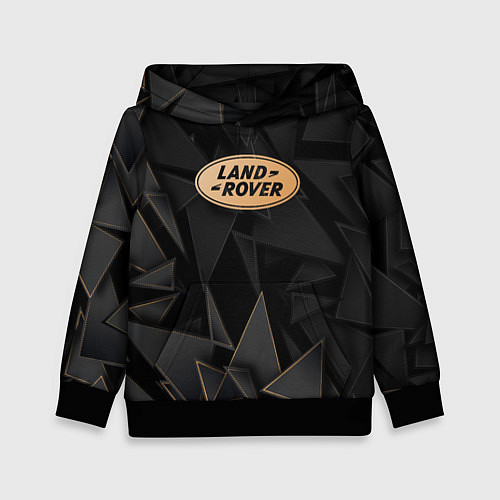 Детская толстовка Land Rover golden poly / 3D-Черный – фото 1