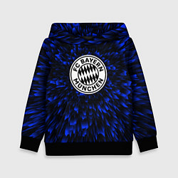 Толстовка-худи детская Bayern blue energy, цвет: 3D-черный