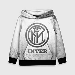 Толстовка-худи детская Inter - white gradient, цвет: 3D-черный