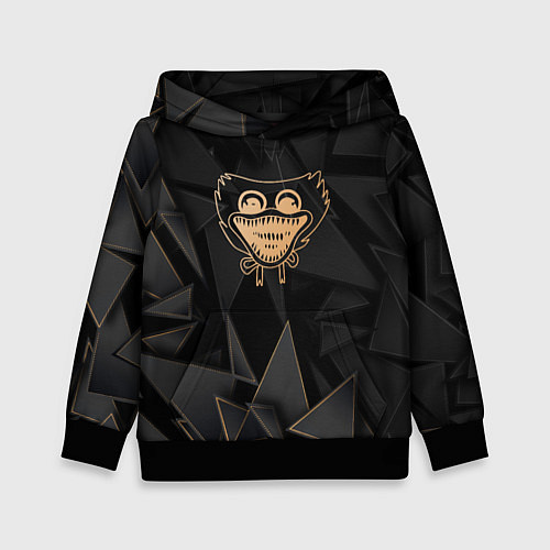 Детская толстовка Poppy Playtime golden poly / 3D-Черный – фото 1