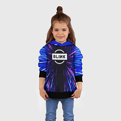 Толстовка-худи детская Blackpink neon energy, цвет: 3D-черный — фото 2