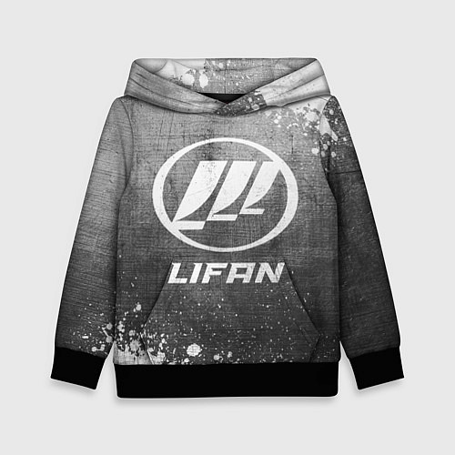 Детская толстовка Lifan - grey gradient / 3D-Черный – фото 1