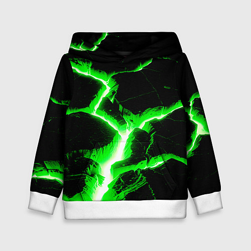 Детская толстовка Разлом / 3D-Белый – фото 1