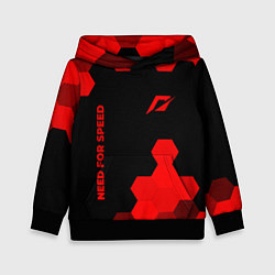 Детская толстовка Need for Speed - red gradient вертикально