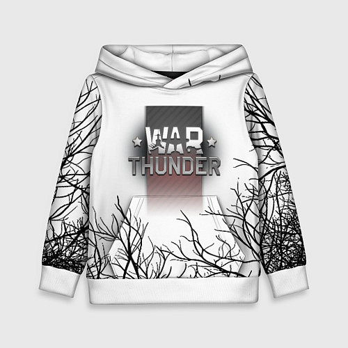 Детская толстовка Wartunder horror steel / 3D-Белый – фото 1