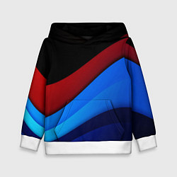 Толстовка-худи детская Multicoloured, цвет: 3D-белый