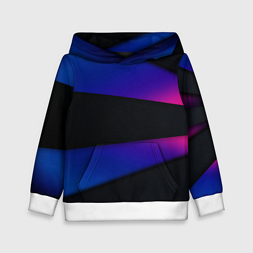 Детская толстовка Multicoloured / 3D-Белый – фото 1