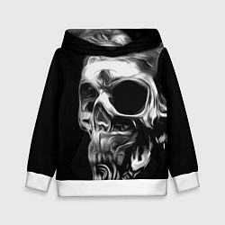 Детская толстовка Стилизованный череп