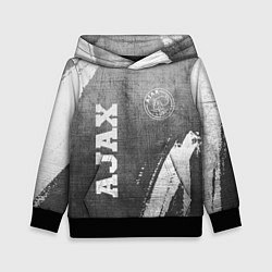 Детская толстовка Ajax - grey gradient вертикально