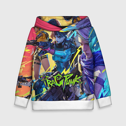 Детская толстовка This is fragpunk / 3D-Белый – фото 1