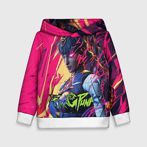 Детская толстовка Fragpunk serket / 3D-Белый – фото 1