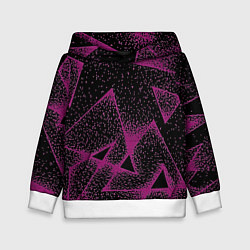 Детская толстовка The triangle is pink