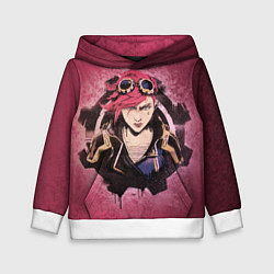 Толстовка-худи детская Вай Аркейн, цвет: 3D-белый