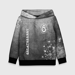 Детская толстовка Galatasaray - grey gradient вертикально